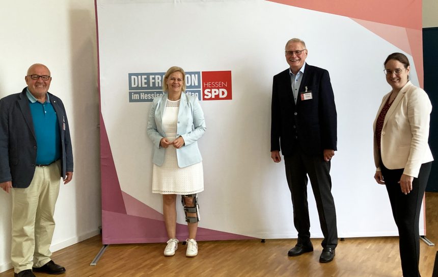politischer Herbst 2020; Tafel Hessen e.V. trifft die SPD