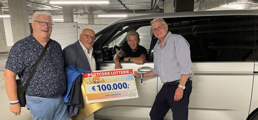 Peter Maffay überrascht Tafel Hessen mit Spende von 100.000 Euro